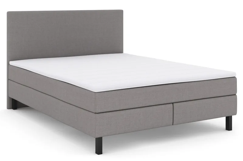 Select No 2 Kontinentalseng 160x200 - Lysegrå - Møbler - Senger - Kontinentalsenger
