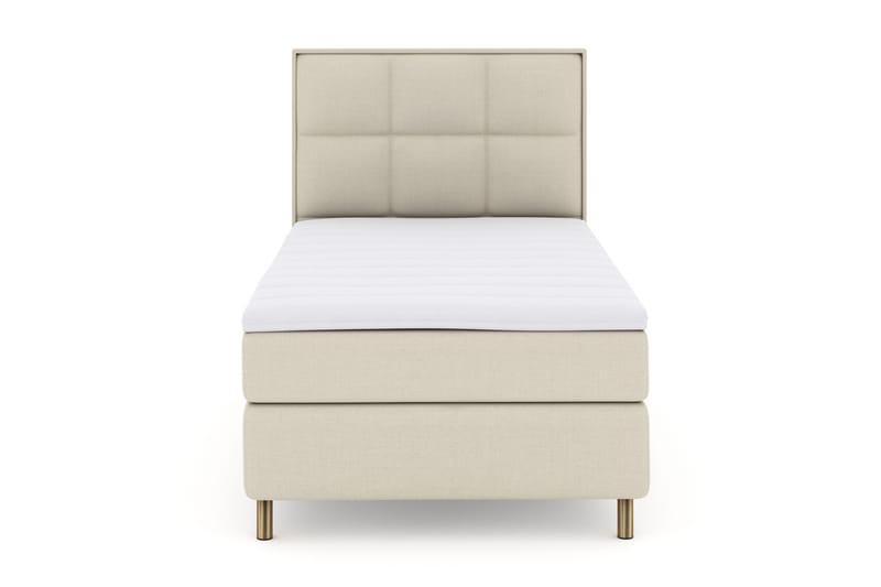 Select No 3 Komplett Sengepakke 120x200 Fast, Beige/Kobberben