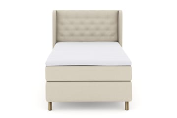 Sengegavl med Sider 120 cm - Beige