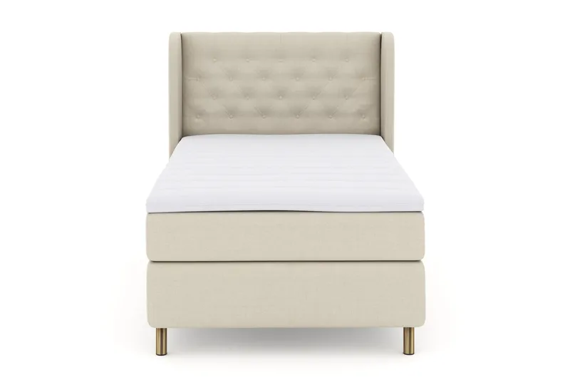 Select No 3 Komplett Sengepakke 120x200 Fast, Beige/Kobberben