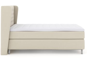 Select No 3 Komplett Sengepakke 120x200 Fast - Beige/Metallben - Møbler - Senger - Enkeltsenger