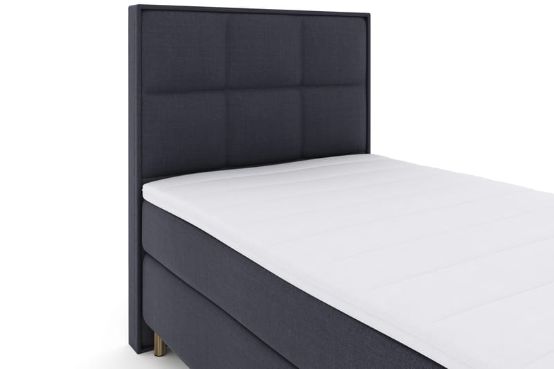 Select No 3 Komplett Sengepakke 120x200 Fast - Blå/Kobberben - Møbler - Senger - Enkeltsenger