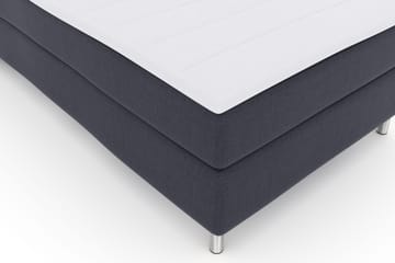 Select No 3 Komplett Sengepakke 120x200 Fast - Blå/Metallben - Møbler - Senger - Enkeltsenger
