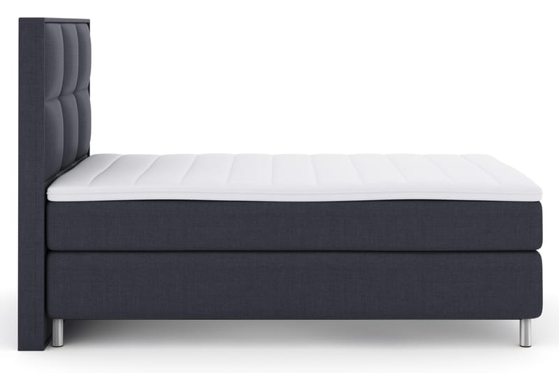 Select No 3 Komplett Sengepakke 120x200 Fast - Blå/Metallben - Møbler - Senger - Enkeltsenger