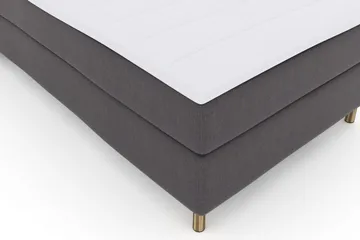 Select No 3 Komplett Sengepakke 120x200 Fast - Mørkegrå/Kobberben - Møbler - Senger - Enkeltsenger
