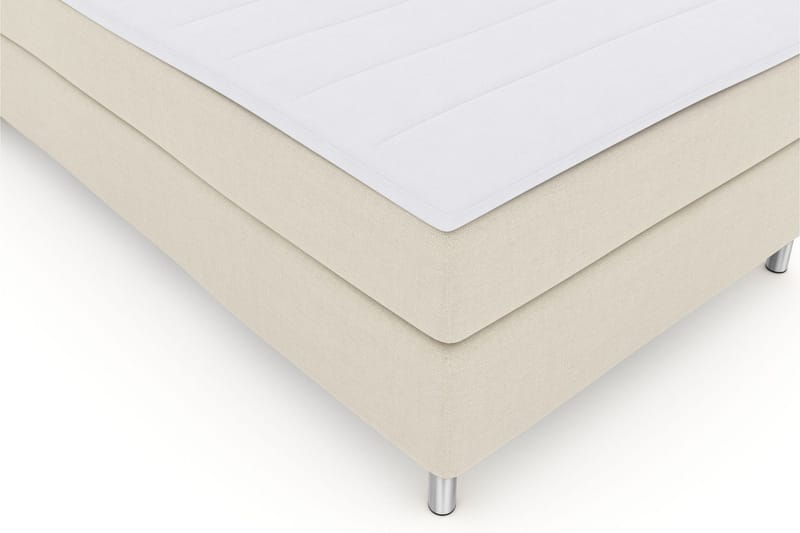 Select No 3 Komplett Sengepakke 120x200 Medium - Beige/Metallben - Møbler - Senger - Enkeltsenger