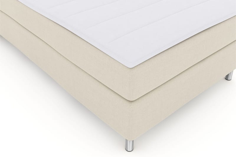 Select No 3 Komplett Sengepakke 120x200 Medium - Beige/Metallben - Møbler - Senger - Enkeltsenger