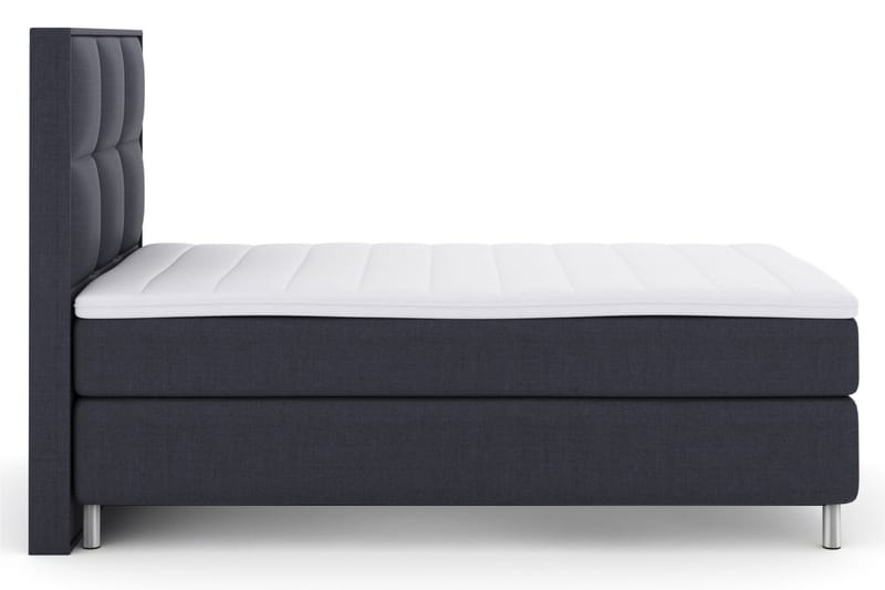 Select No 3 Komplett Sengepakke 120x200 Medium - Blå/Metallben - Møbler - Senger - Enkeltsenger