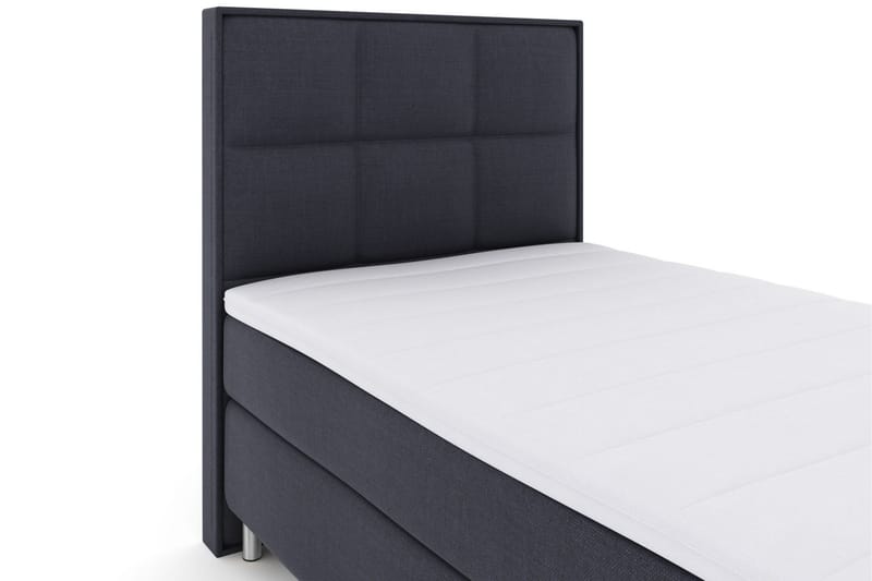 Select No 3 Komplett Sengepakke 120x200 Medium - Blå/Metallben - Møbler - Senger - Enkeltsenger