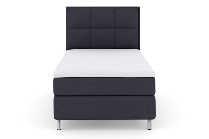 Select No 3 Komplett Sengepakke 120x200 Medium - Blå/Metallben - Møbler - Senger - Enkeltsenger