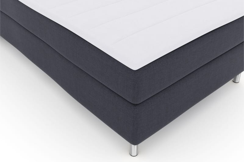 Select No 3 Komplett Sengepakke 120x200 Medium - Blå/Metallben - Møbler - Senger - Enkeltsenger