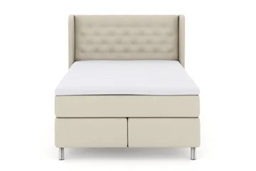 Sengegavl med Sider 140 cm - Beige