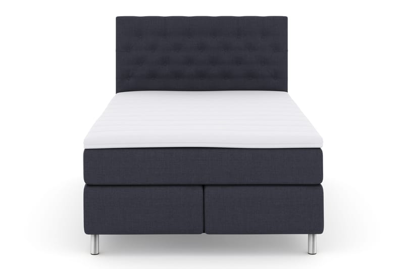 Select No 3 Komplett Sengepakke 140x200 Fast - Blå/Metallben - Møbler - Senger - Kontinentalsenger