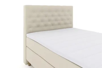 Select No 3 Komplett Sengepakke 140x200 Fast/Medium - Beige/Kobberben - Møbler - Senger - Kontinentalsenger