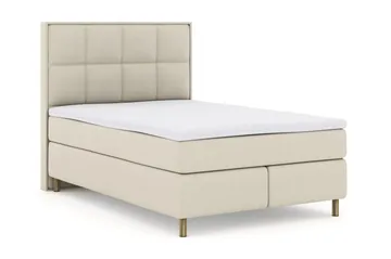 Select No 3 Komplett Sengepakke 140x200 Fast/Medium - Beige/Kobberben - M øbler - Senger - Kontinentalsenger