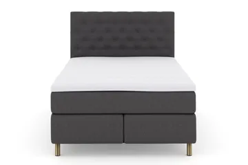 Dypstiftet Sengegavl 140 cm - Mørkegrå