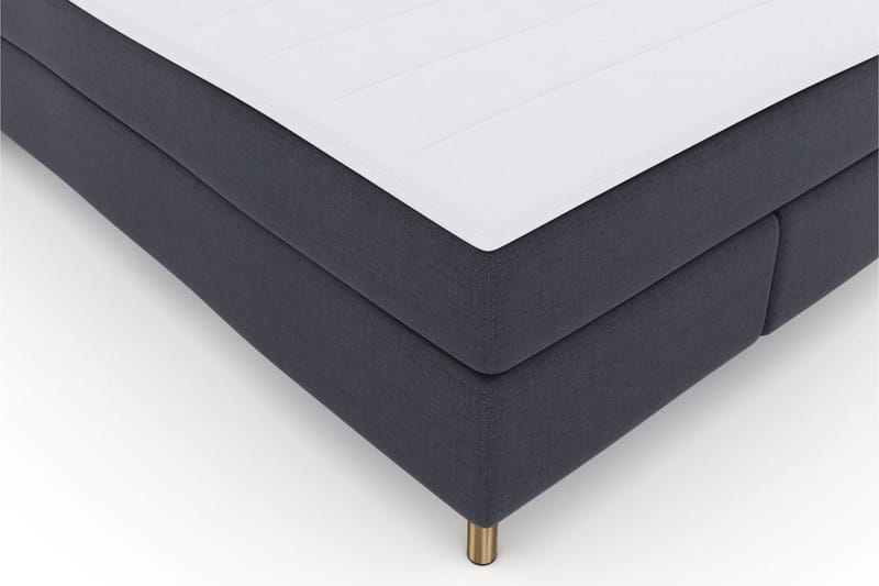 Select No 3 Komplett Sengepakke 140x200 Medium - Blå/Kobberben - Møbler - Senger - Kontinentalsenger