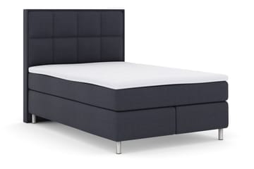 Select No 3 Komplett Sengepakke 140x200 Medium - Blå/Metallben - Møbler - Senger - Kontinentalsenger