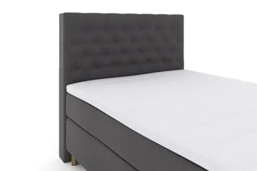 Select No 3 Komplett Sengepakke 140x200 Medium - Mørkegrå/Kobberben - Møbler - Senger - Kontinentalsenger