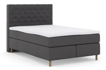Select No 3 Komplett Sengepakke 140x200 Medium - Mørkegrå/Kobberben - Møbler - Senger - Kontinentalsenger