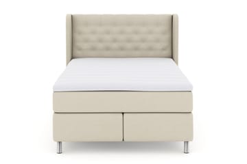 Sengegavl med Sider 160 cm - Beige