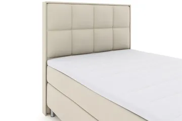 Select No 3 Komplett Sengepakke 160x200 Fast - Beige/Metallben - Møbler - Senger - Kontinentalsenger
