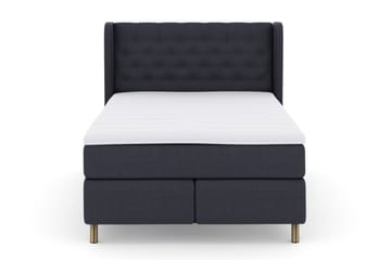 Sengegavl med Sider 160 cm - Blå