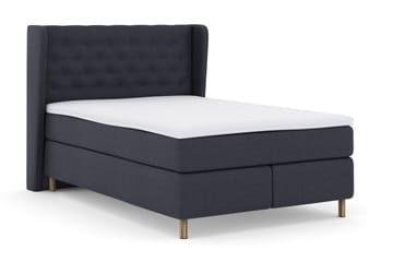 Select No 3 Komplett Sengepakke 160x200 Fast/Medium - Blå/Kobberben - Møbler - Senger - Kontinentalsenger