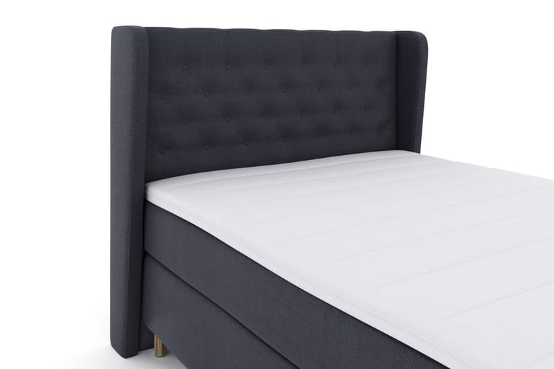 Select No 3 Komplett Sengepakke 160x200 Fast/Medium - Blå/Kobberben - Møbler - Senger - Kontinentalsenger