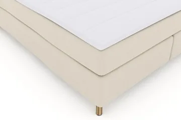 Select No 3 Komplett Sengepakke 180x200 Fast - Beige/Kobberben - Møbler - Senger - Kontinentalsenger