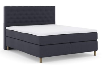 Select No 3 Komplett Sengepakke 180x200 Fast - Blå/Kobberben - Møbler - Senger - Kontinentalsenger