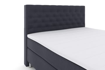 Select No 3 Komplett Sengepakke 180x200 Fast - Blå/Metallben - Møbler - Senger - Kontinentalsenger