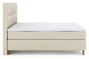 Select No 3 Komplett Sengepakke 210x210 Fast - Beige/Kobberben - Møbler - Senger - Kontinentalsenger