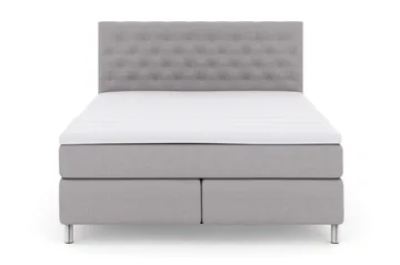 Dypstiftet Sengegavl 210 cm - Lysegrå