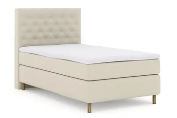 Select No 3 Kontinentalseng 120x200 Medium - Beige/Kobberben - Møbler - Senger - Enkeltsenger