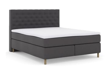 Select No 3 Kontinentalseng 180x200 Fast/Medium - Mørkegrå/Kobberben - Møbler - Senger - Kontinentalsenger