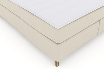 Select No 3 Kontinentalseng 210x210 Fast - Beige/Kobberben - Møbler - Senger - Kontinentalsenger