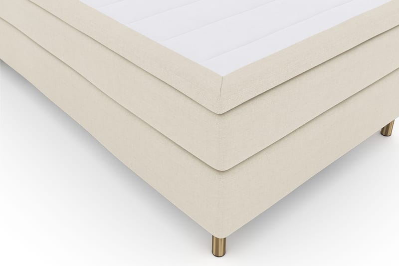 Select No 4 Komplett Sengepakke 120x200 Fast - Beige/Kobberben - Møbler - Senger - Enkeltsenger