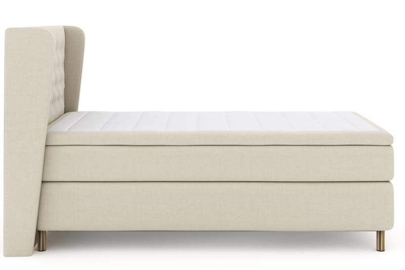 Select No 4 Komplett Sengepakke 120x200 Fast, Beige/Kobberben