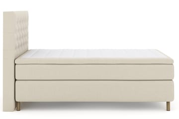 Select No 4 Komplett Sengepakke 120x200 Fast - Beige/Kobberben - Møbler - Senger - Enkeltsenger