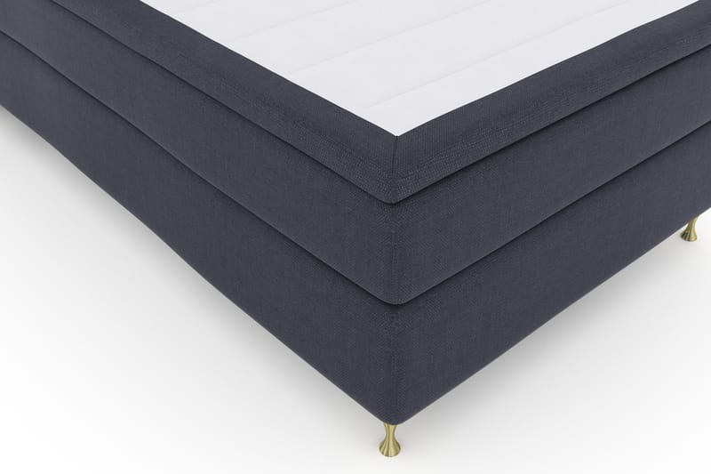 Select No 4 Komplett Sengepakke 120x200 Fast - Blå/Gullben - Møbler - Senger - Enkeltsenger