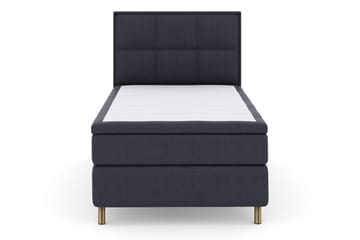 Rutete Sengegavl 120 cm - Blå