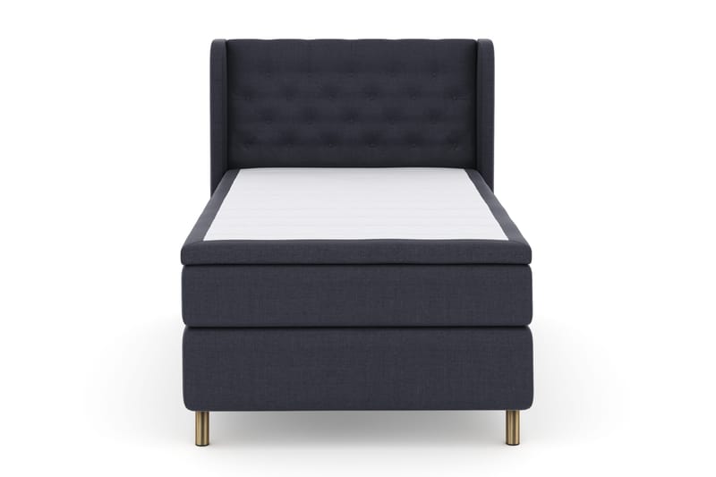 Select No 4 Komplett Sengepakke 120x200 Fast - Blå/Kobberben - Møbler - Senger - Enkeltsenger