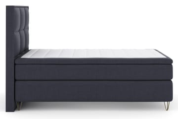 Select No 4 Komplett Sengepakke 120x200 Fast - Blå/V-formede Metallben - Møbler - Senger - Enkeltsenger