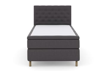 Select No 4 Komplett Sengepakke 120x200 Fast - Mørkegrå/Kobberben - Møbler - Senger - Enkeltsenger