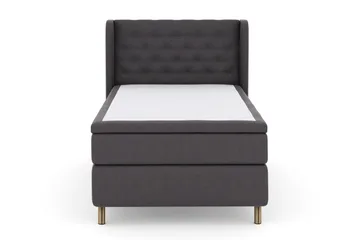 Sengegavl med Sider 120 cm - Mørkegrå