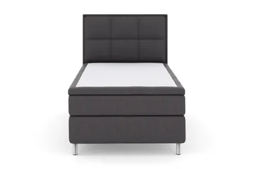 Rutete Sengegavl 120 cm - Mørkegrå