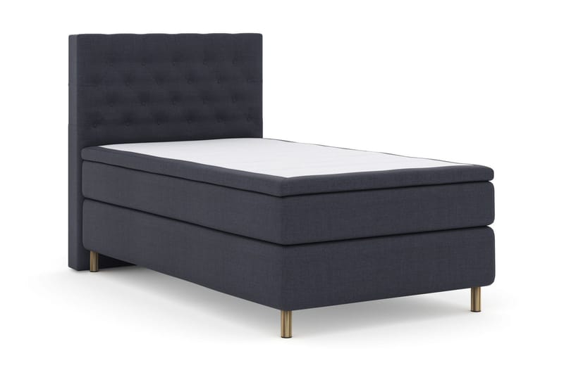 Select No 4 Komplett Sengepakke 120x200 Medium - Blå/Kobberben - Møbler - Senger - Enkeltsenger