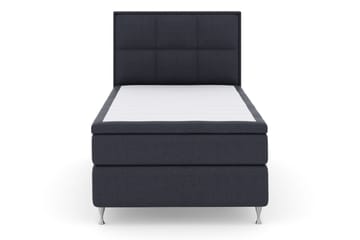 Rutete Sengegavl 120 cm - Blå