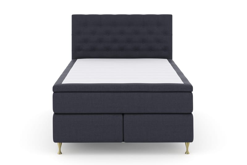Select No 4 Komplett Sengepakke 140x200 Fast - Blå/Gullben - Møbler - Senger - Kontinentalsenger